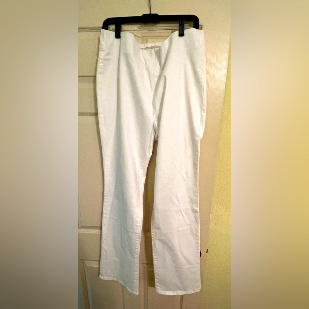 Soft Surroundings Tall White Jeans